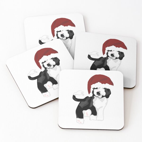 Item preview, The Shaggy Santa Dog designed and sold by beyondthescope.