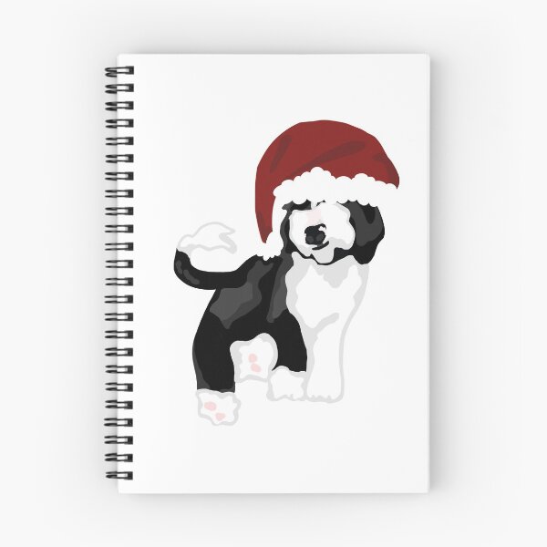Item preview, The Shaggy Santa Dog designed and sold by beyondthescope.