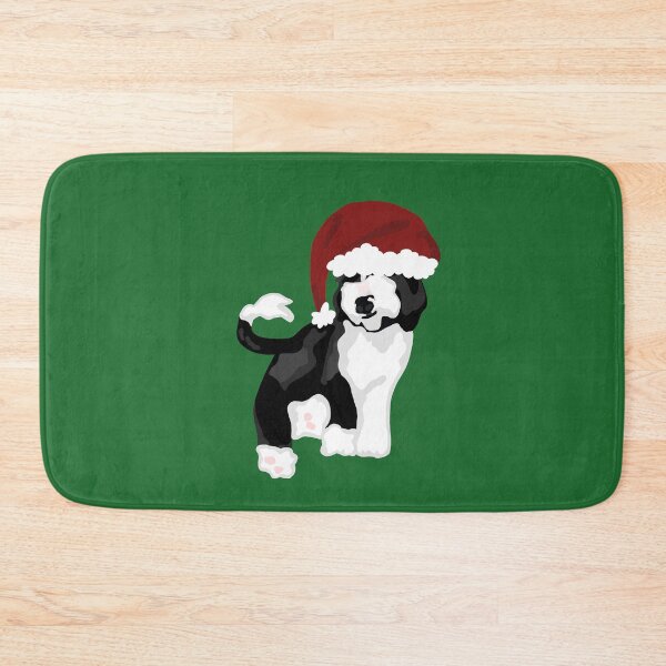 Item preview, The Shaggy Santa Dog designed and sold by beyondthescope.