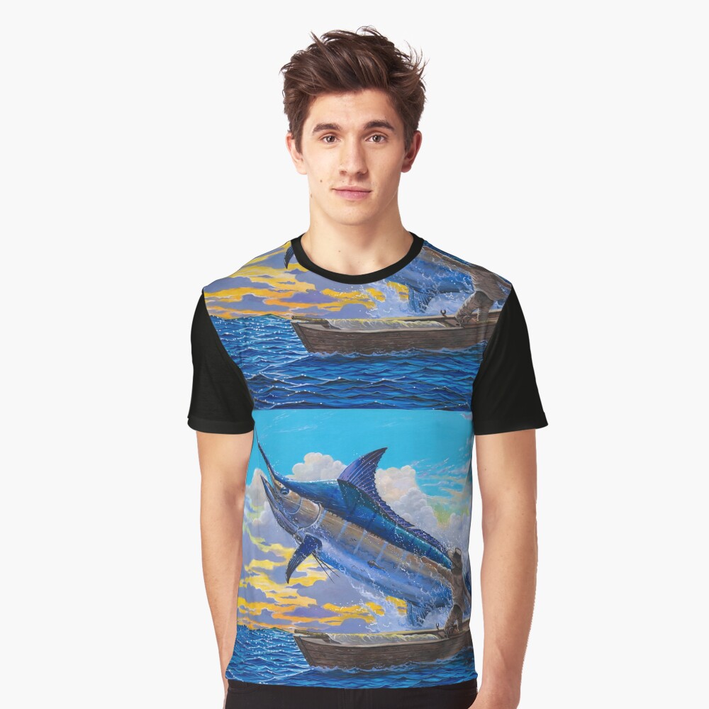 Vista previa del artículo con la obra «Camiseta gráfica», diseñado y vendido por Bluemarlin.