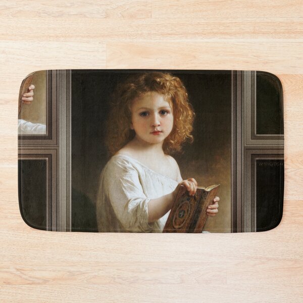 Item preview, The Story Book by William-Adolphe Bouguereau Old Masters Reproduction designed and sold by Xzendor7 Digital Art Creations.