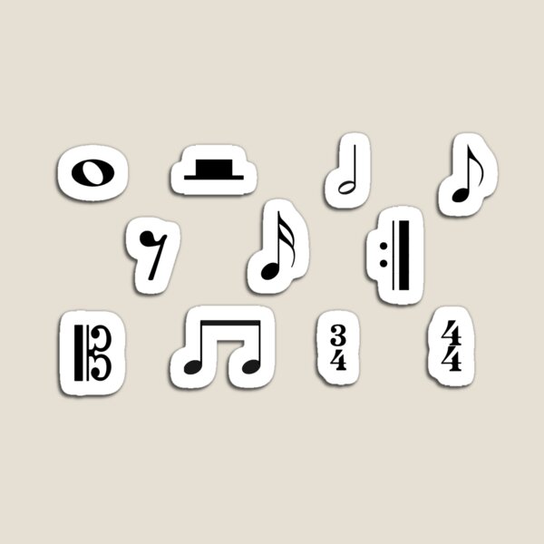 Item preview, Music Themed Sticker Pack 2.0 designed and sold by zeitlinoah.