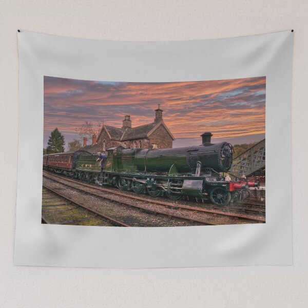 Artikelvorschau, Great Western Railway Engine 2857 bei Sonnenuntergang entworfen und verkauft von Steve H Clark.
