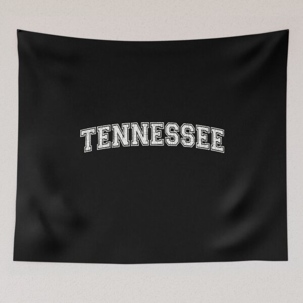 Item preview, Vintage University-look Tennessee White Sports Distressed designed and sold by webdango.