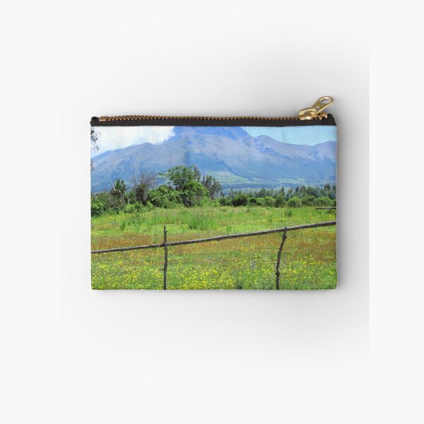 Item preview, Field of Wildflowers and Mount Cotacachi designed and sold by rhamm.