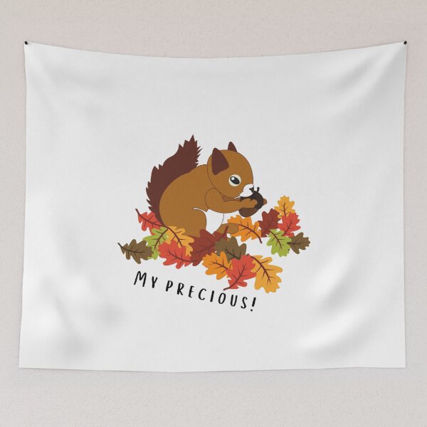 Item preview, My Precious! Squirrel - Black Text designed and sold by generalkrull.