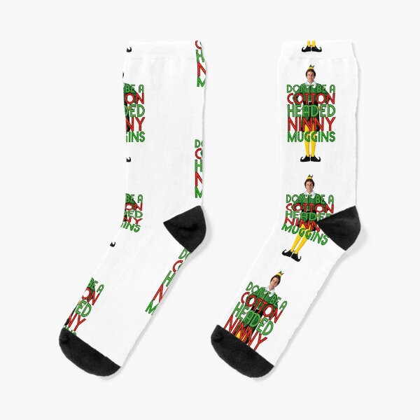 Christmas Elf - Recycled Slipper Socks Adult Large / Christmas Elf