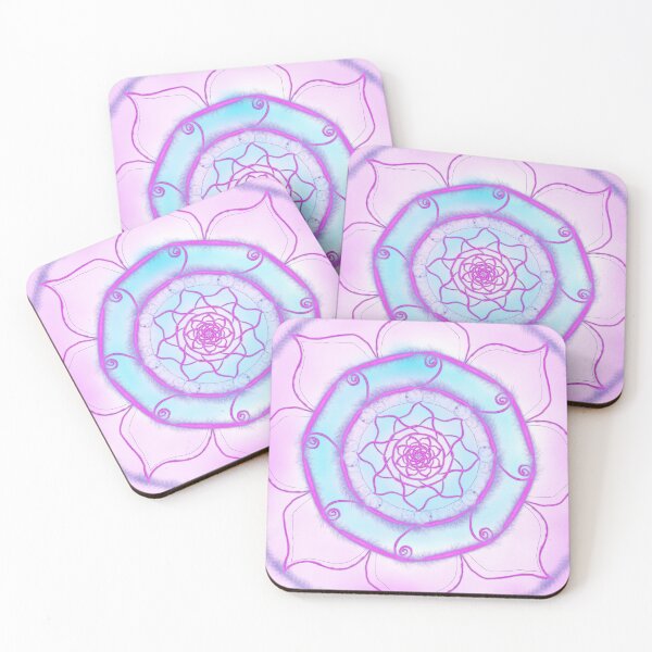 Item preview, Soft Pink and Blue Mandala designed and sold by staceytg79.