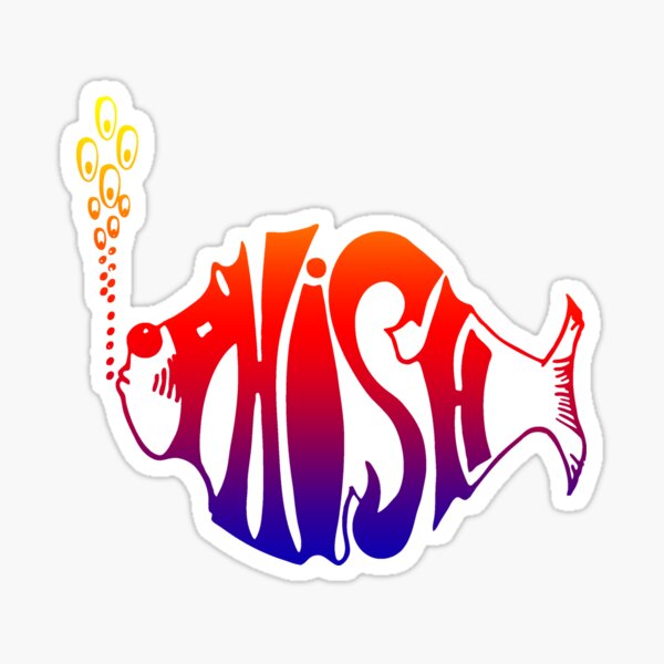 Phish Logo Stickers | Redbubble