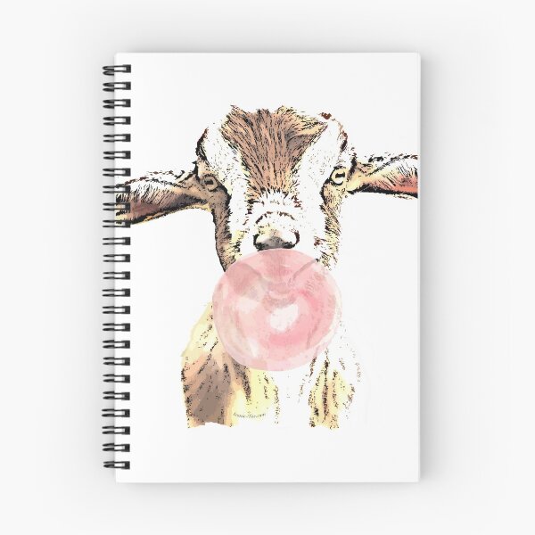 Item preview,  Funny Airplane Ears Goat With Pink Bubblegum designed and sold by IconicTee.