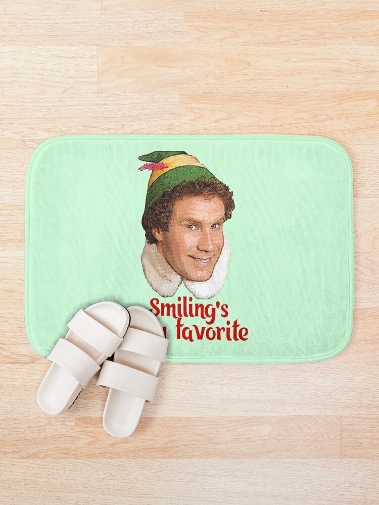 Smiling's my favorite Buddy the Elf Will Ferrell Movie Christmas