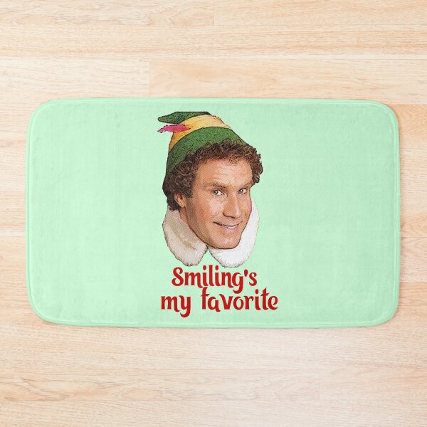 Artikelvorschau, Lächeln ist mein Lieblingskumpel der Elf Will Ferrell Movie Christmas entworfen und verkauft von starkle.