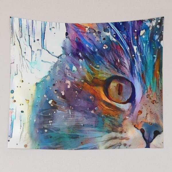 Artikelvorschau, Portrait einer noblen Katze entworfen und verkauft von Alyxandre.
