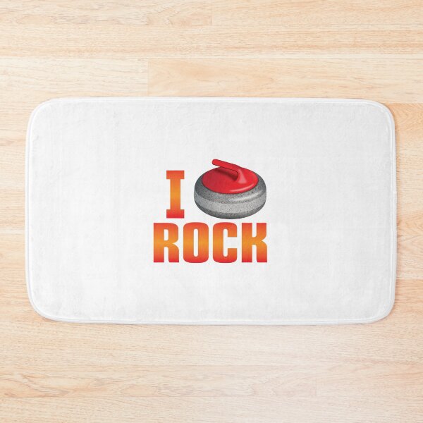 Item preview, 'I Love Rock' (White) designed and sold by The Button Gal.