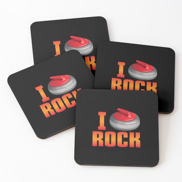 Item preview, 'I Rock' (Black) designed and sold by The Button Gal.