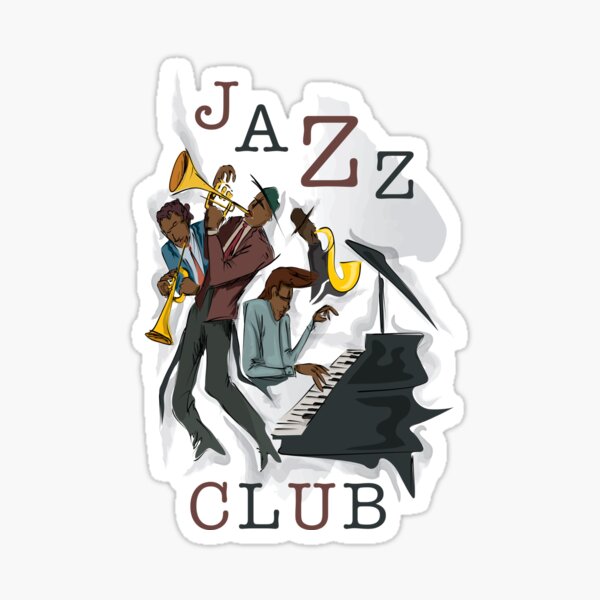 Jazz Club Sticker
