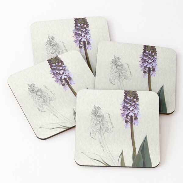 Item preview, Orchis Purpurea - lady orchid designed and sold by Cinzia Marotta.