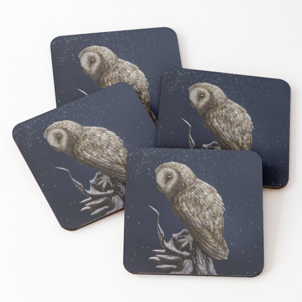 Item preview, Barn owl designed and sold by StudioCorvid.