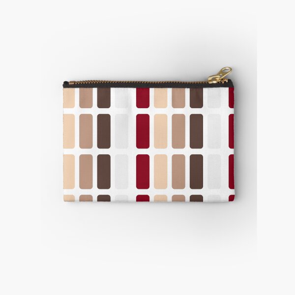 Item preview, Red and Brown Rectangles color block chic designed and sold by kristinedesigns.