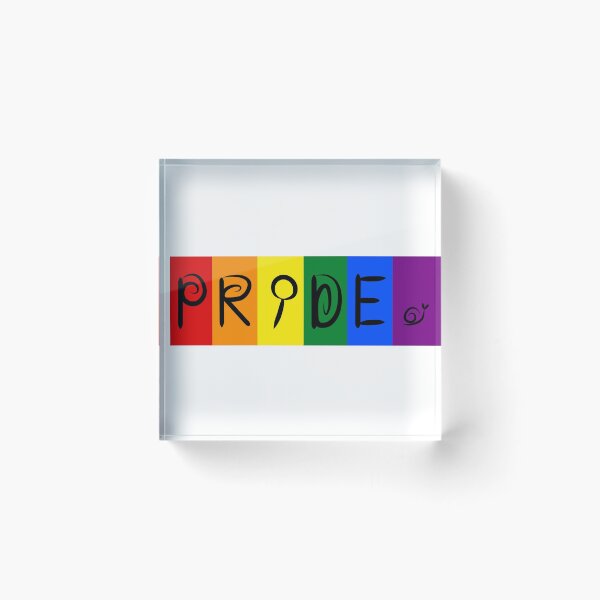Item preview, LGBTQ+ Pride Snail Rainbow Flag Logo designed and sold by PrideSnails.