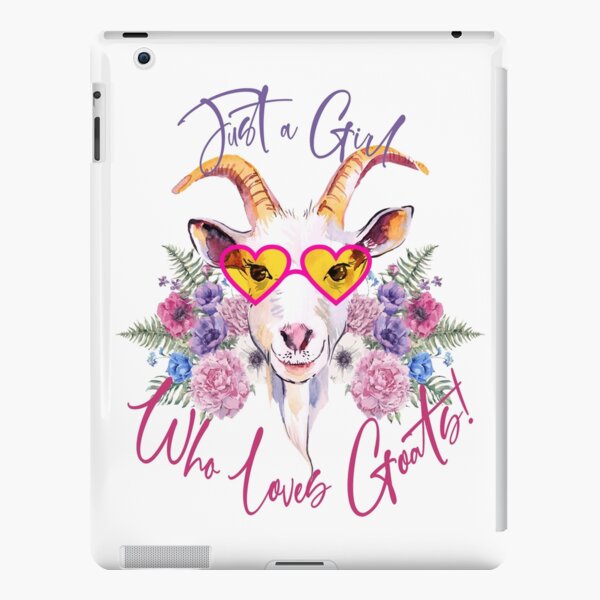 Just a Girl Who Loves Goats iPad Snap Case