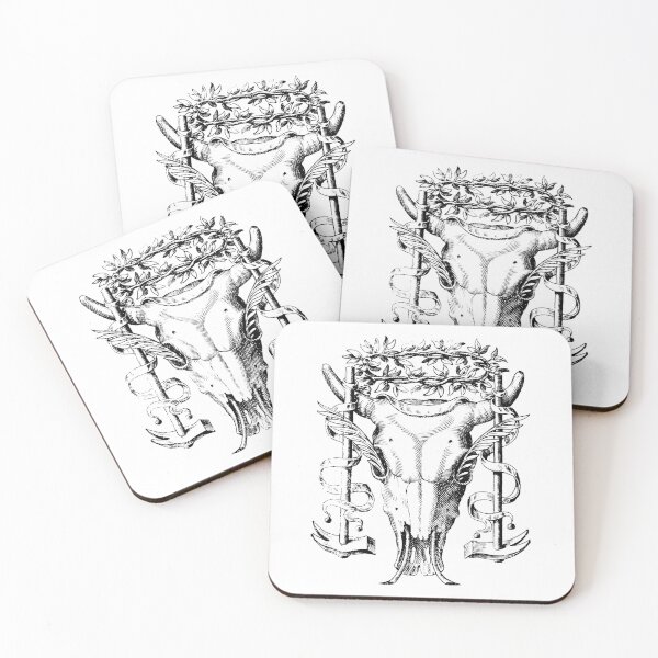 Item preview, Esoteric Illustration Cow Skull designed and sold by Pixelchicken.