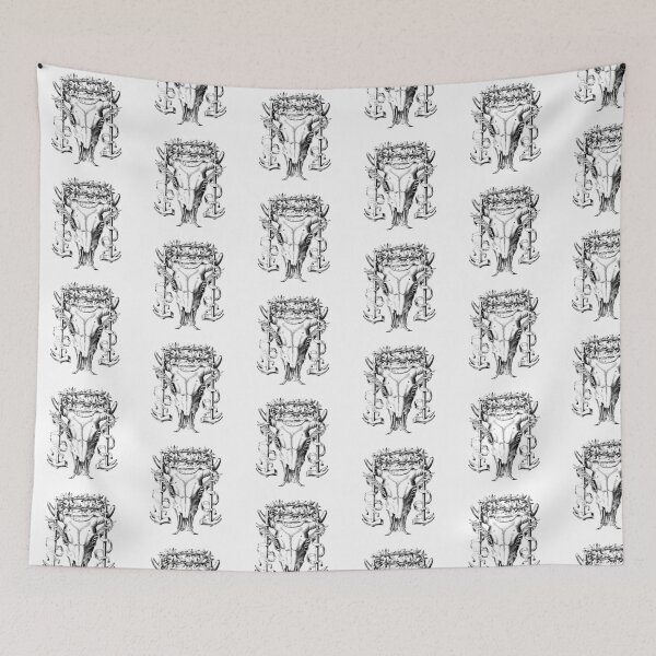 Item preview, Esoteric Illustration Cow Skull designed and sold by Pixelchicken.
