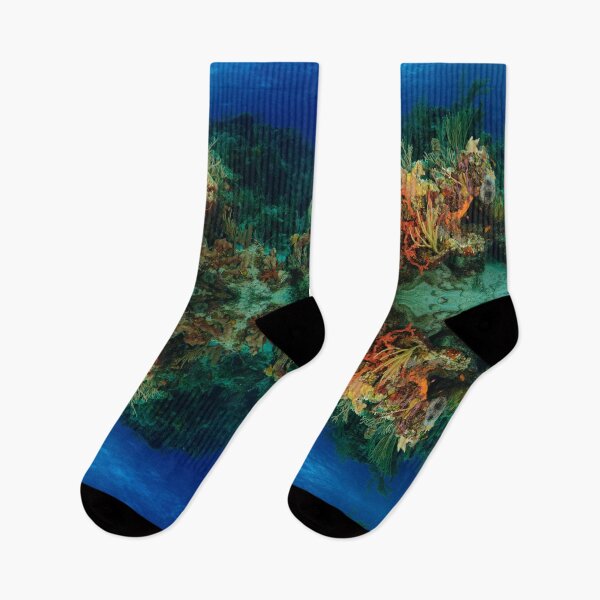Item preview, Colorful Caribbean Reefscape designed and sold by Caitlin Chock.