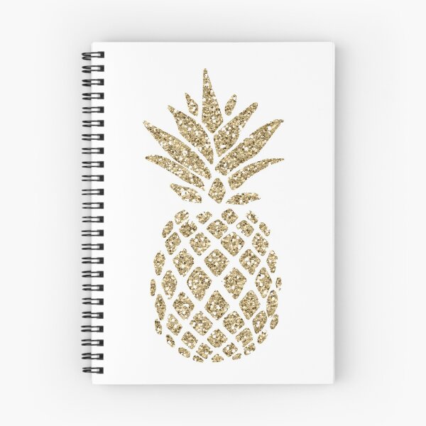 Item preview, Gold Glitter Pineapple designed and sold by maryedenoa.