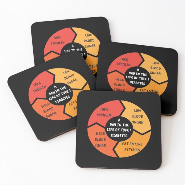 Item preview, Day In The Life Of Type 1 Diabetes Diabetics designed and sold by MooonTees.