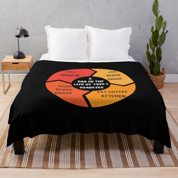 Item preview, Day In The Life Of Type 1 Diabetes Diabetics designed and sold by MooonTees.