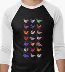 Freshwater shrimp Baseball ¾ Sleeve T-Shirt