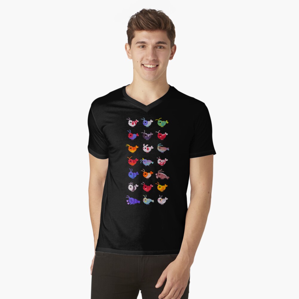 Item preview, V-Neck T-Shirt designed and sold by pikaole.