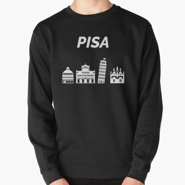 Pisa City, ITaly Pullover Sweatshirt