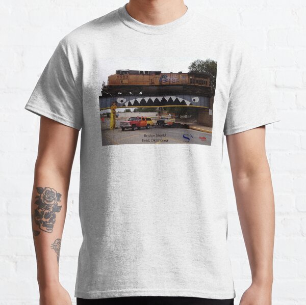Bridge Shark West with Train, Enid Classic T-Shirt