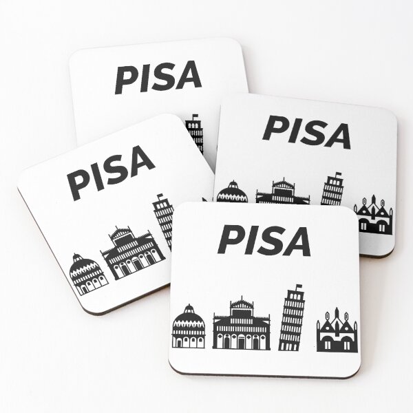 Item preview, Pisa Skyline, PI, Italy designed and sold by marosharaf.