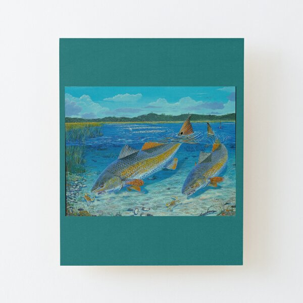 Redfish Creek Wood Mounted Print