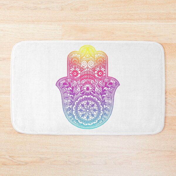 Item preview, Rainbow Hamsa designed and sold by maryedenoa.