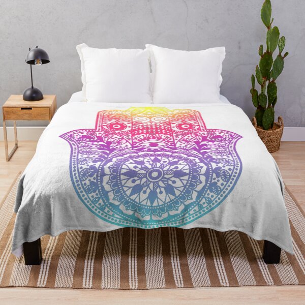 Item preview, Rainbow Hamsa designed and sold by maryedenoa.
