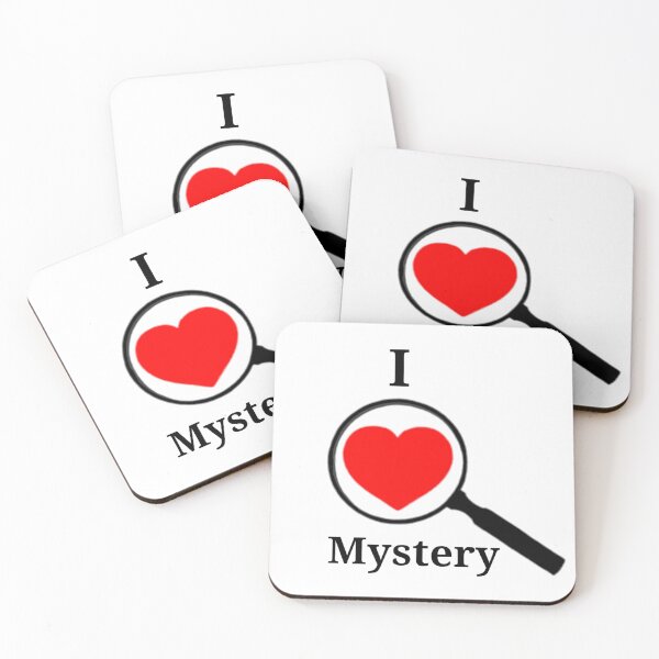 Item preview, I <3 Mystery Magnifying Glass red designed and sold by Fireflies2344.