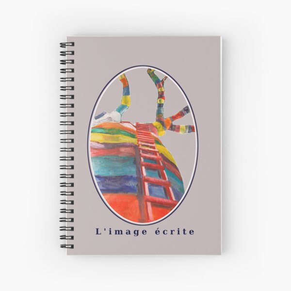 Limageecrite Baobab multicolored tree Spiral Notebook