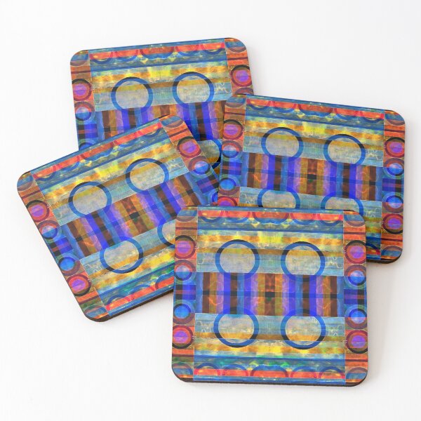 Item preview, Abstract Geometric Watercolor Painting designed and sold by EightWinds.