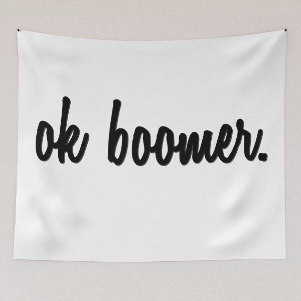 Item preview, ok boomer - black designed and sold by akkurato.