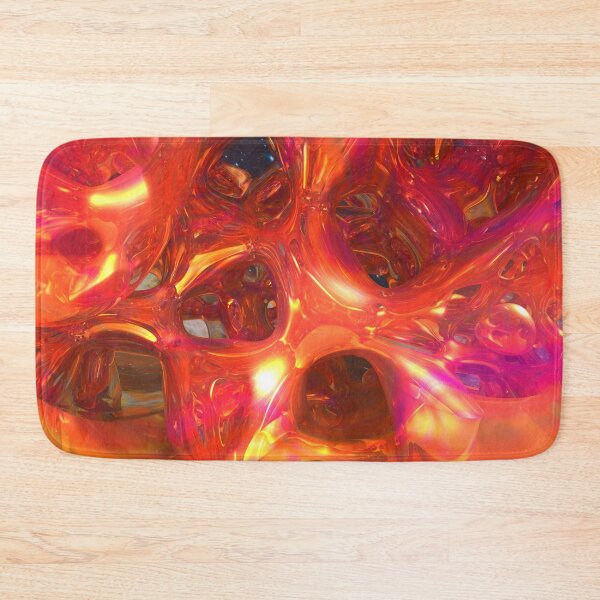 Item preview, Strawberry Metal 3d Fractal Art Abstract Art Digital Art designed and sold by Dr-Pen.