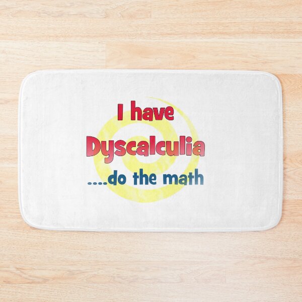 Item preview, dyscalculia, do the math designed and sold by Happyoninside.