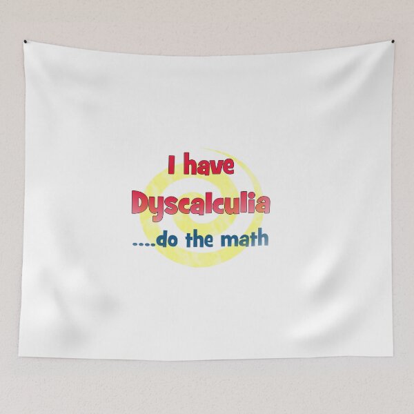 Item preview, dyscalculia, do the math designed and sold by Happyoninside.