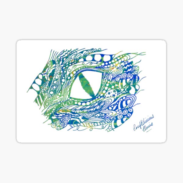 Eye of the Dragon Sticker