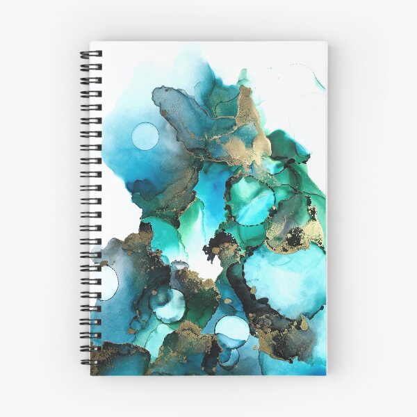 Item preview, Alcohol ink - Turquoise Burst designed and sold by Artsan-Design.