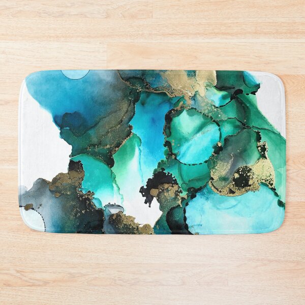 Item preview, Alcohol ink - Turquoise Burst designed and sold by Artsan-Design.