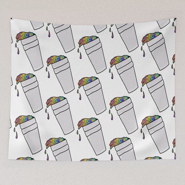 Item preview, Lean Double Cup Psychedelic Trippy Drip designed and sold by Turtlessss.